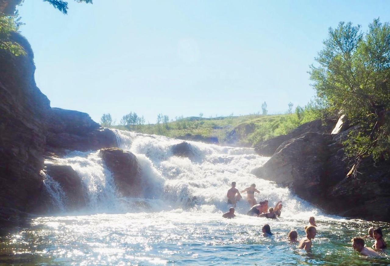 Luksushytte I Kokelv Esterno foto